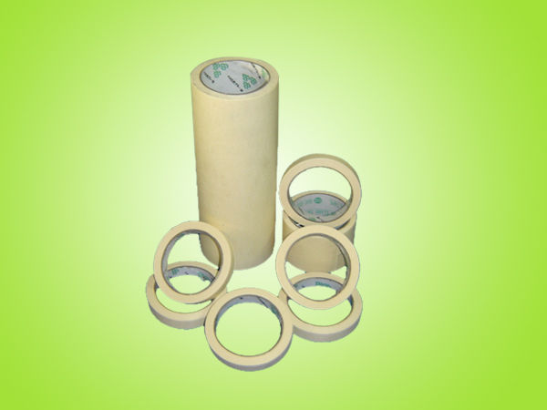 What are the characteristics of white kraft paper tape?
